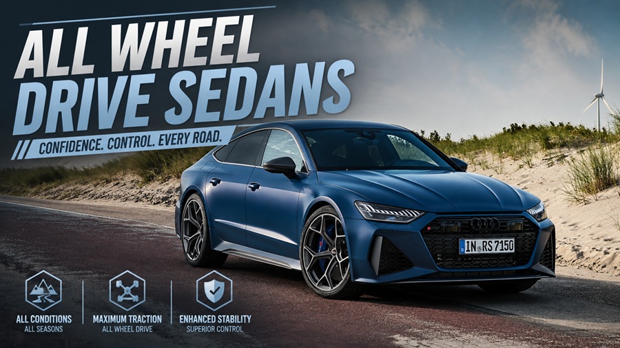 all wheel drive sedans