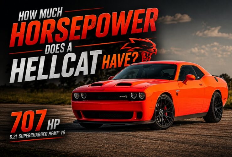 how much horsepower does a hellcat have